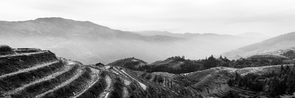 Les marches de la montagne