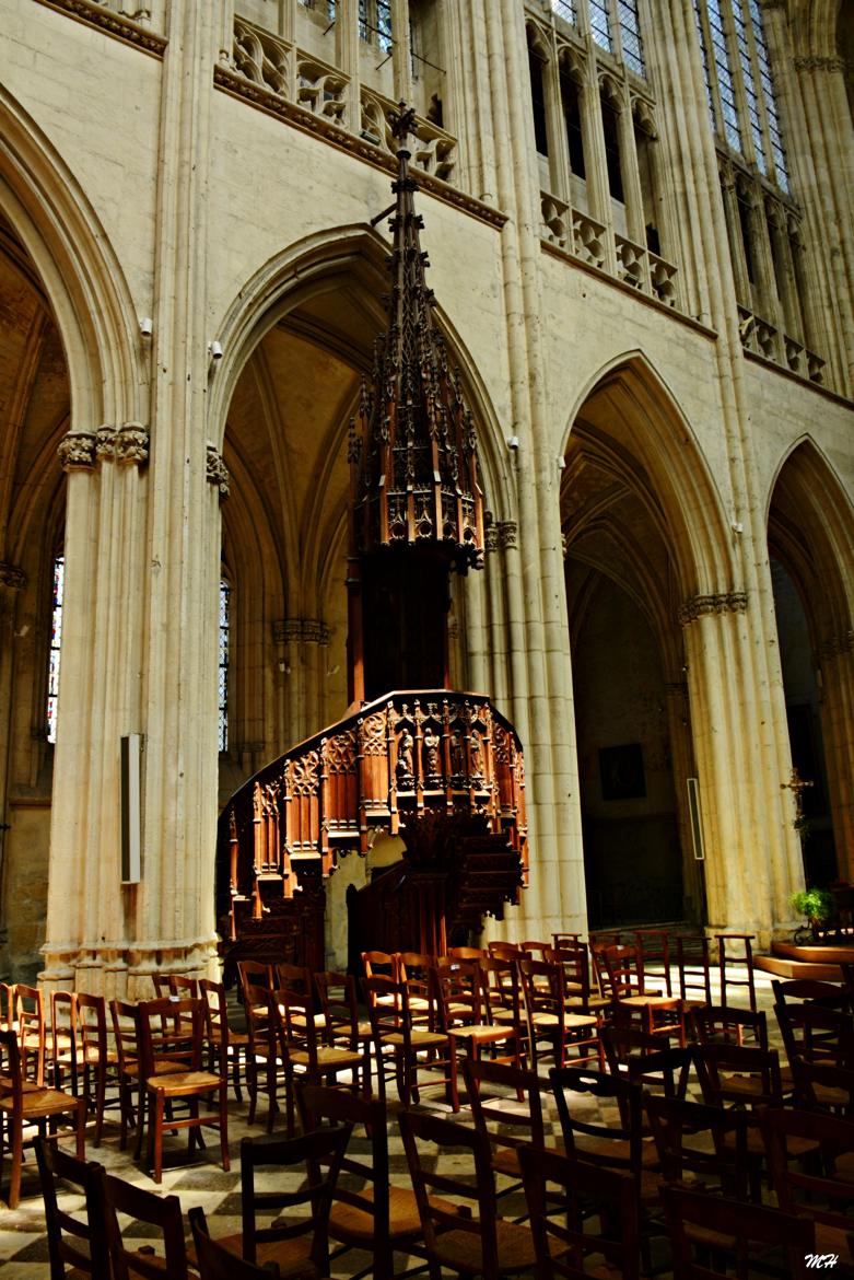 Chaire de l'Abbatiale de La Sainte Trinité