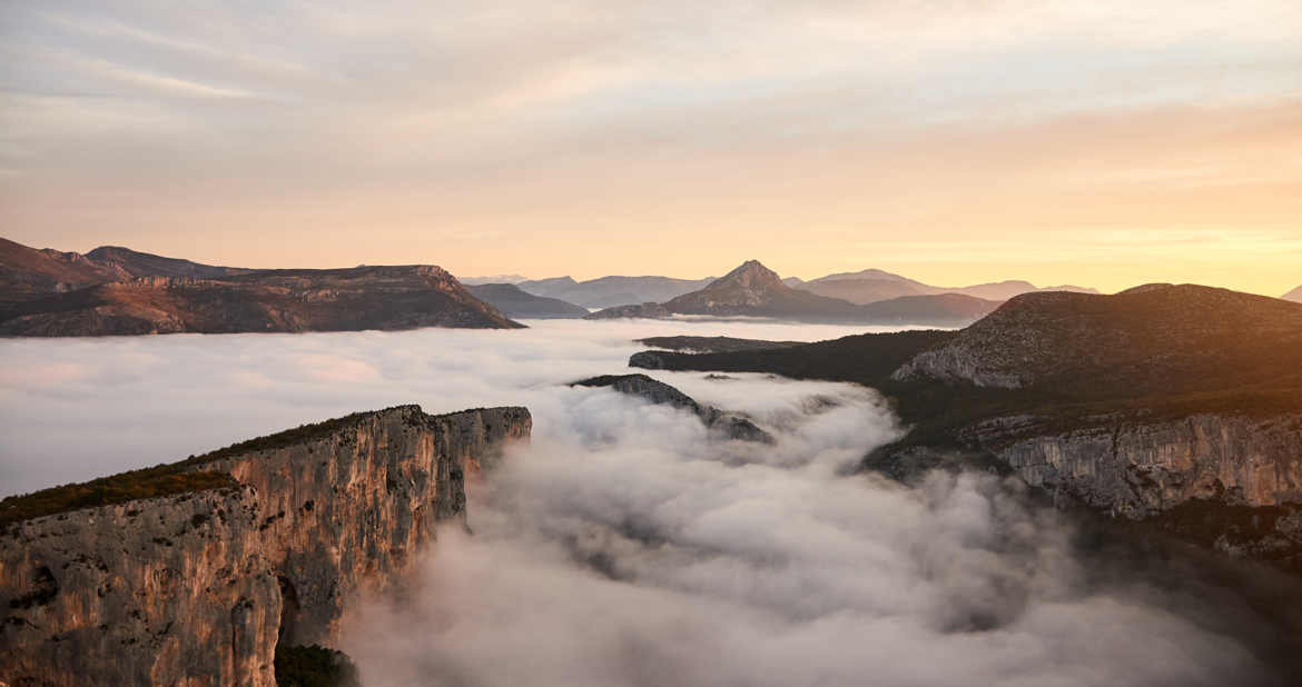 La mer de nuage...