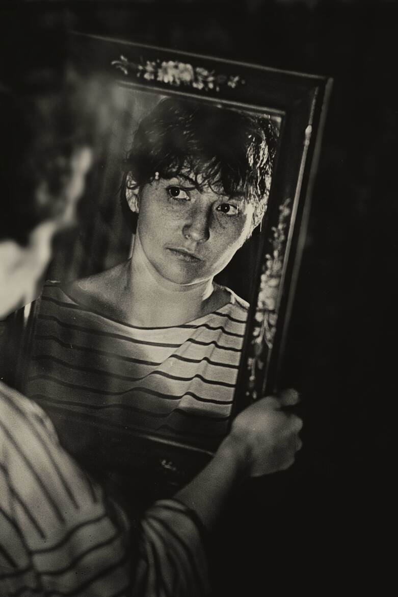 La fille au miroir.