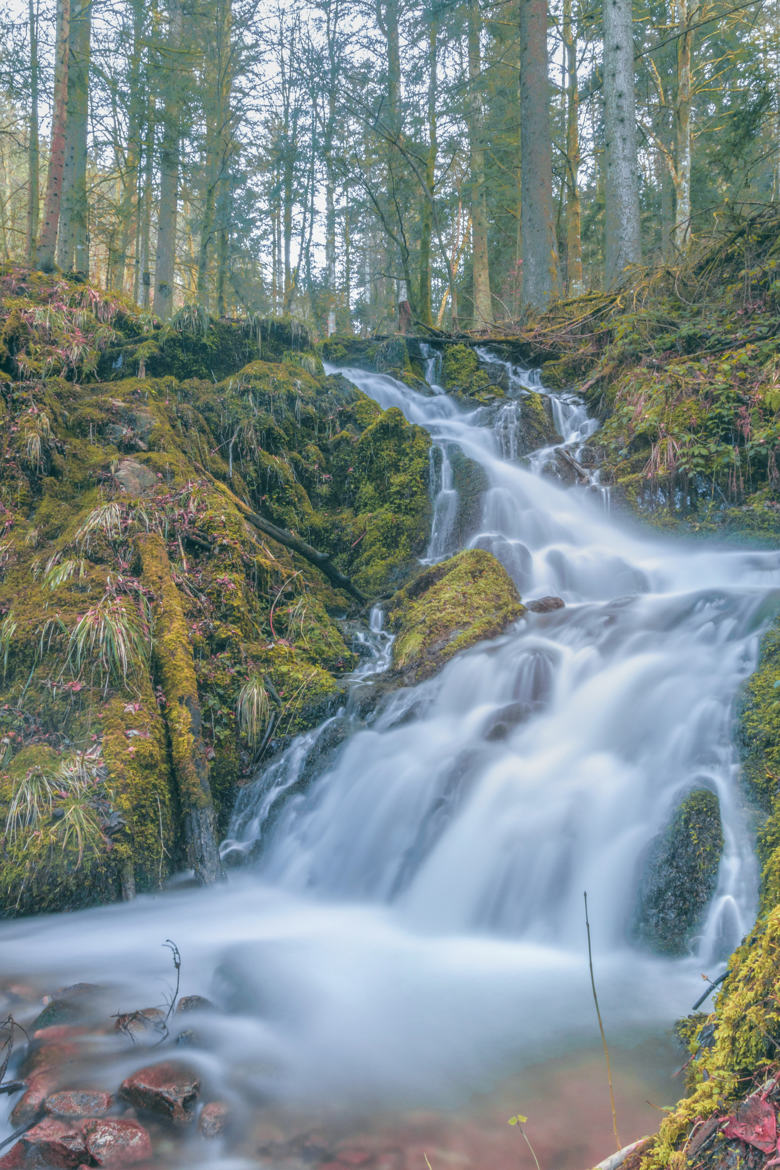 Le chutes de la Serva