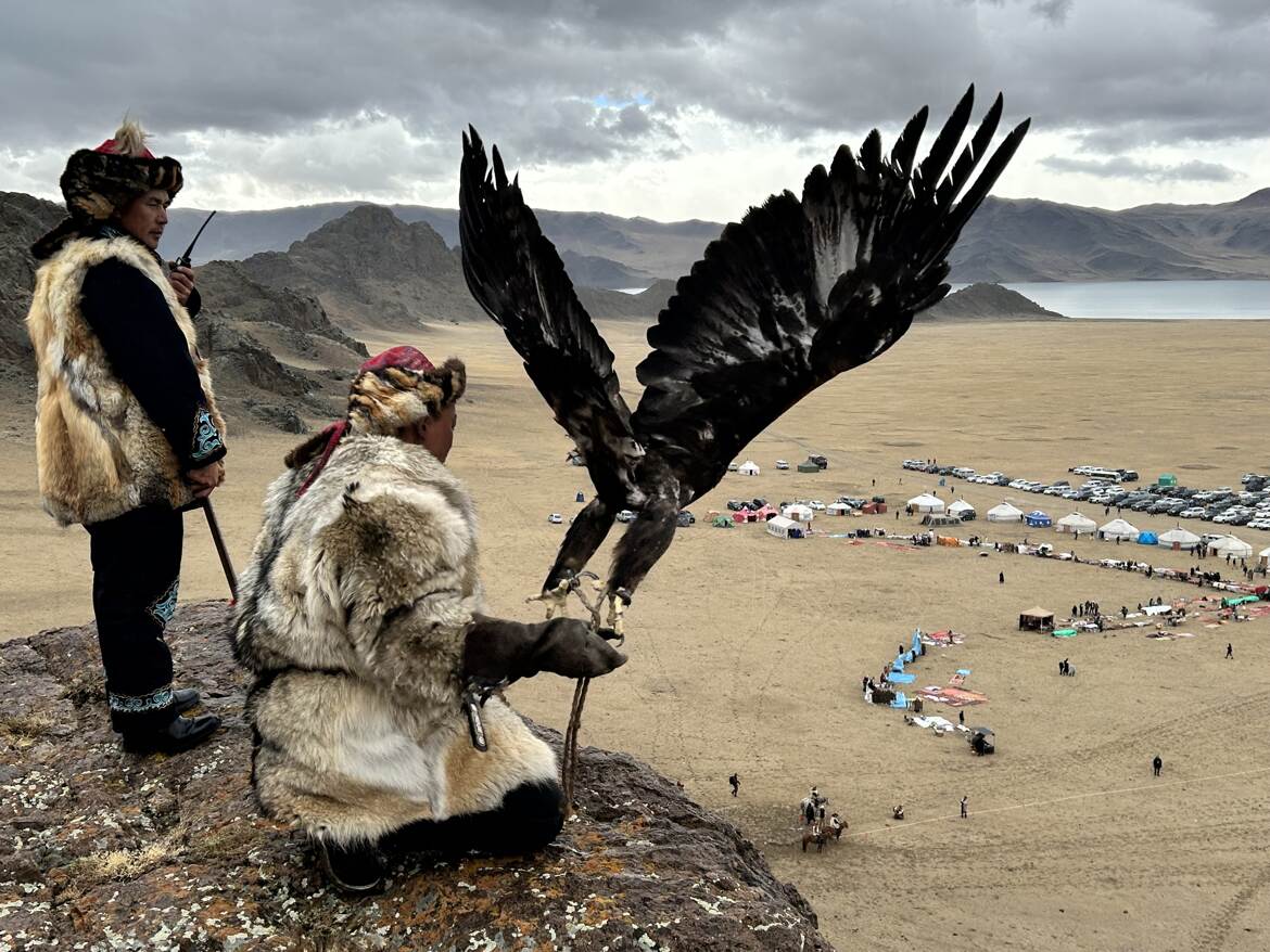 Festival des aigliers en Altaï Mongolie