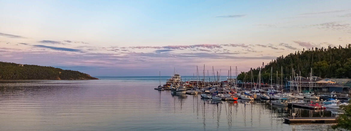Le port de Tadoussac