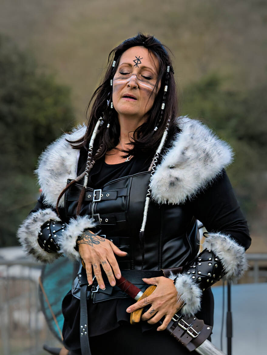 Guerrière Viking inspirée