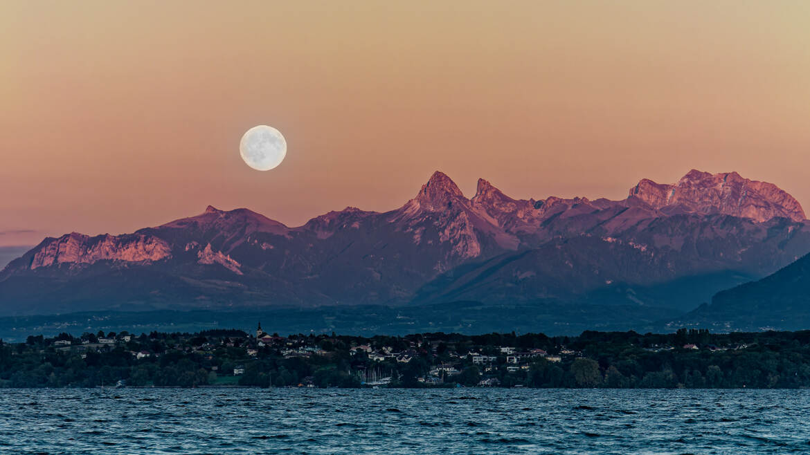 Lever dans les dernières lueurs