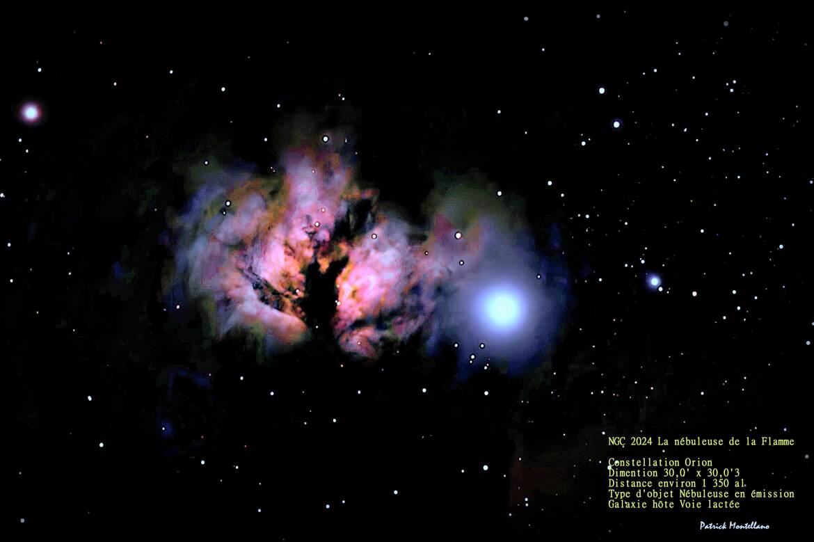 NGC2024 Nébuleuse de la flamme