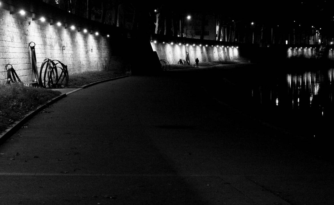 Errance nocturne sur les quais