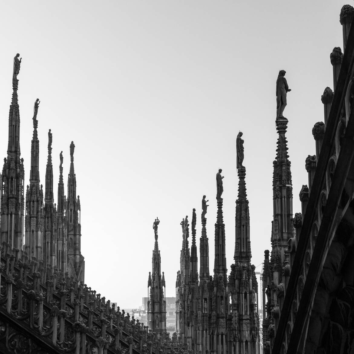 Les flèches du "Duomo"