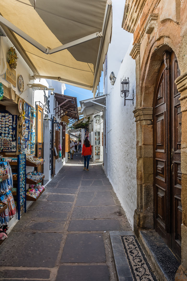 Lindos, île de Rhodes, ruelle 4