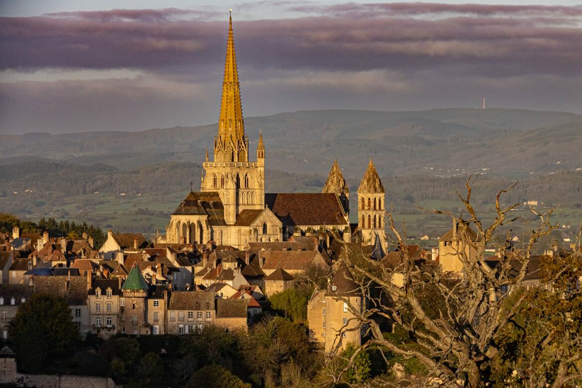 Autun cathédral deux jours plus tard