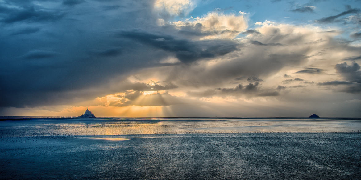 La beauté d'un ciel tourmenté