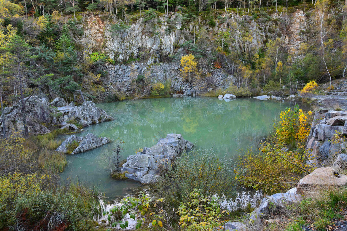 Le lac bleu ! (1)