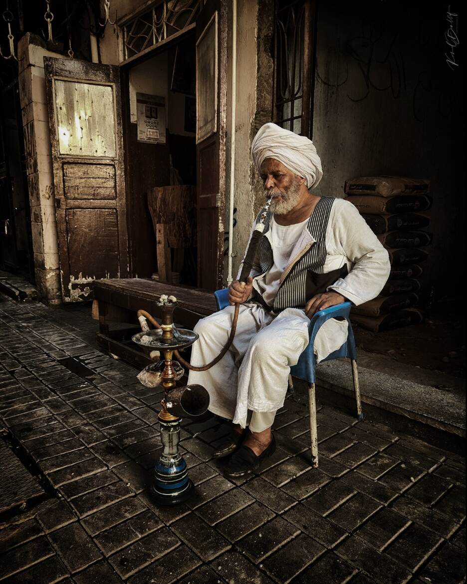 Le vieil Homme du souk de Louxor