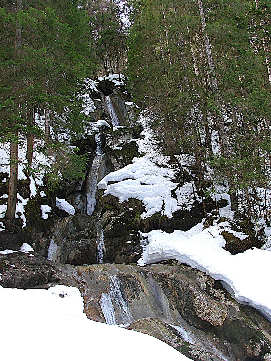 Cascade d'hiver