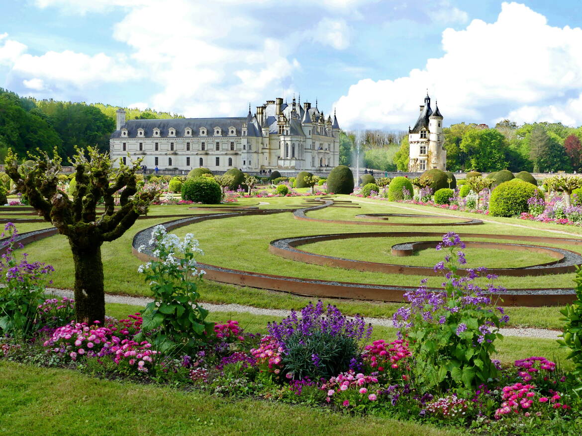 Les jardins de Chenonceau