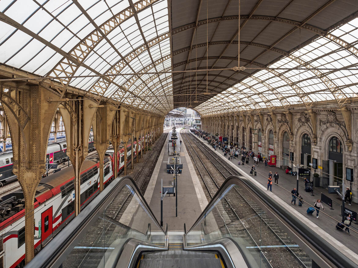 La gare de Nice .....