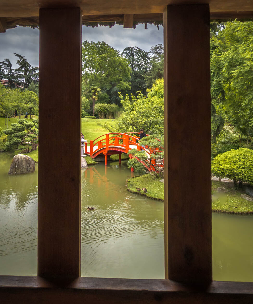 A travers les barreaux