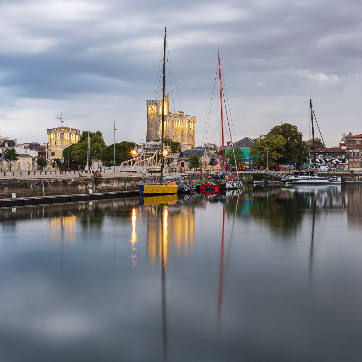 Bassin aux chalutiers La Rochelle