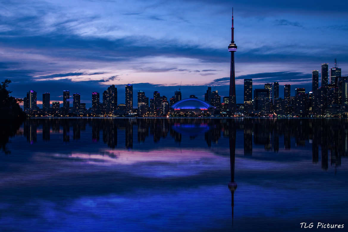 Toronto Skyline (Heure bleue)