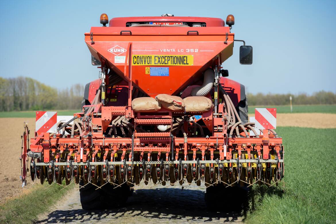 Combiné de semis pneumatique