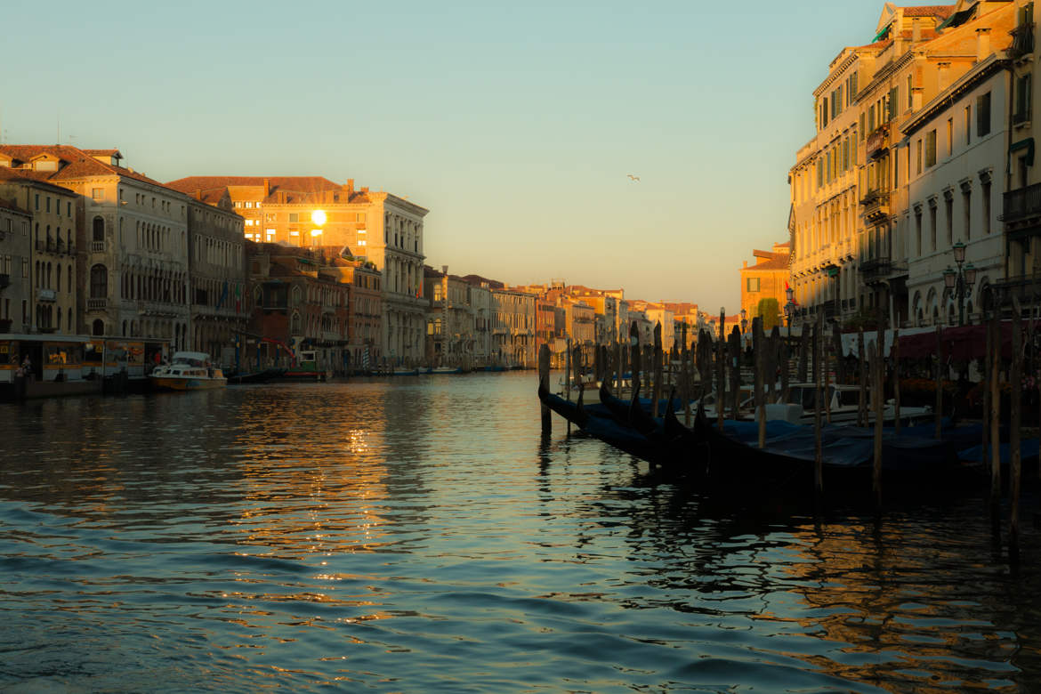 Le Grand Canal aux premières lumières