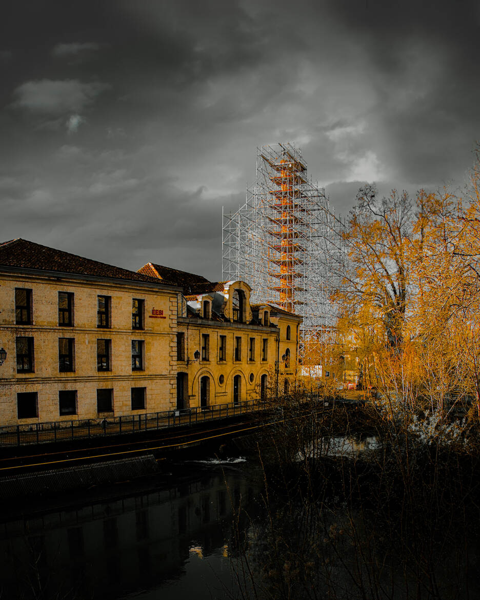 Moody orange