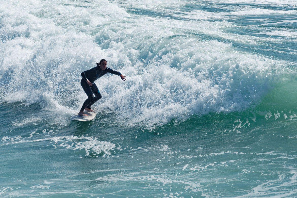 Surfer sur la vague