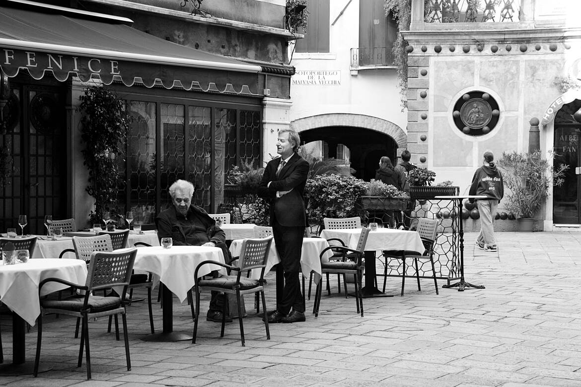 En terrasse