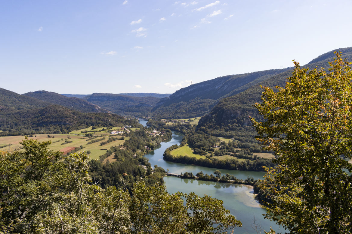 Les gorges de l'Ain