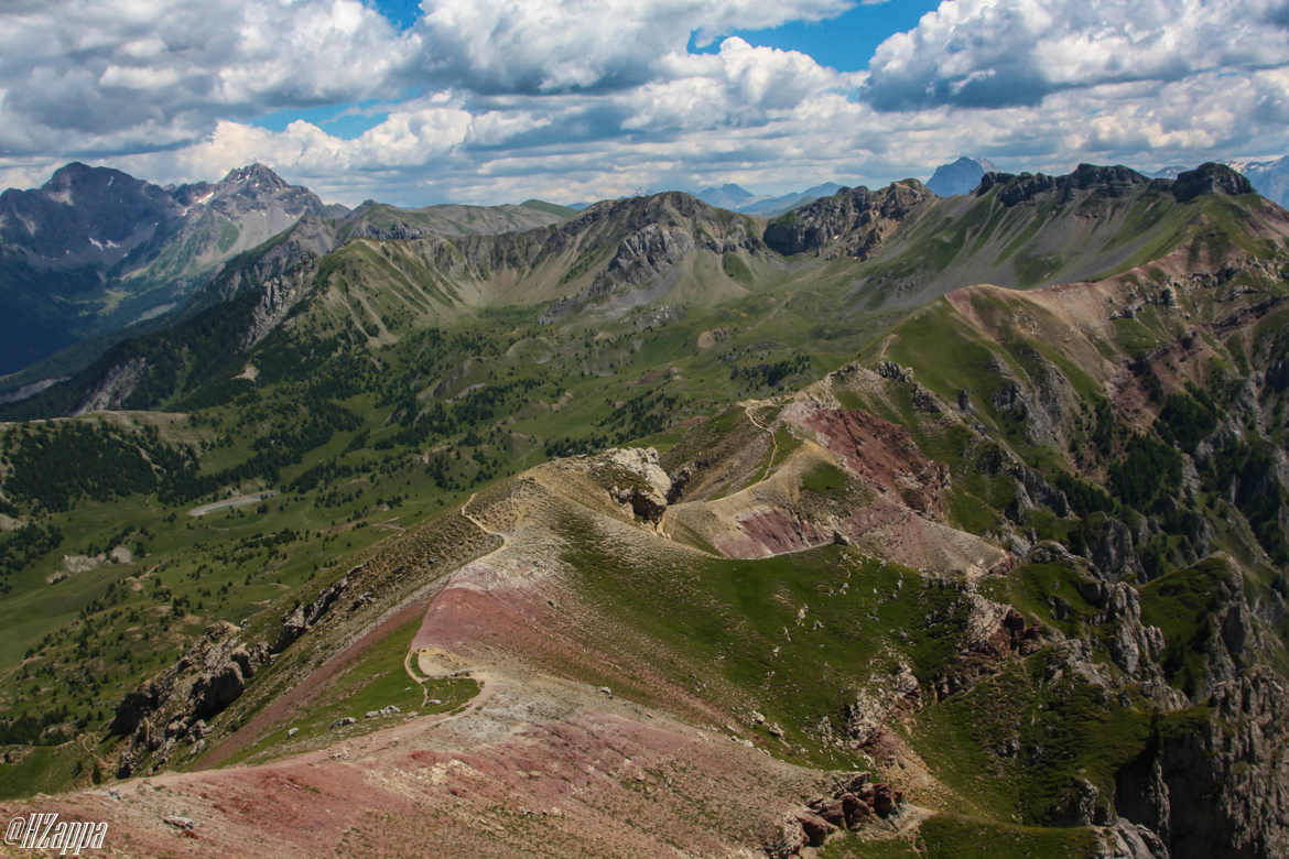 Descente PIC MORGON HAUTES ALPES