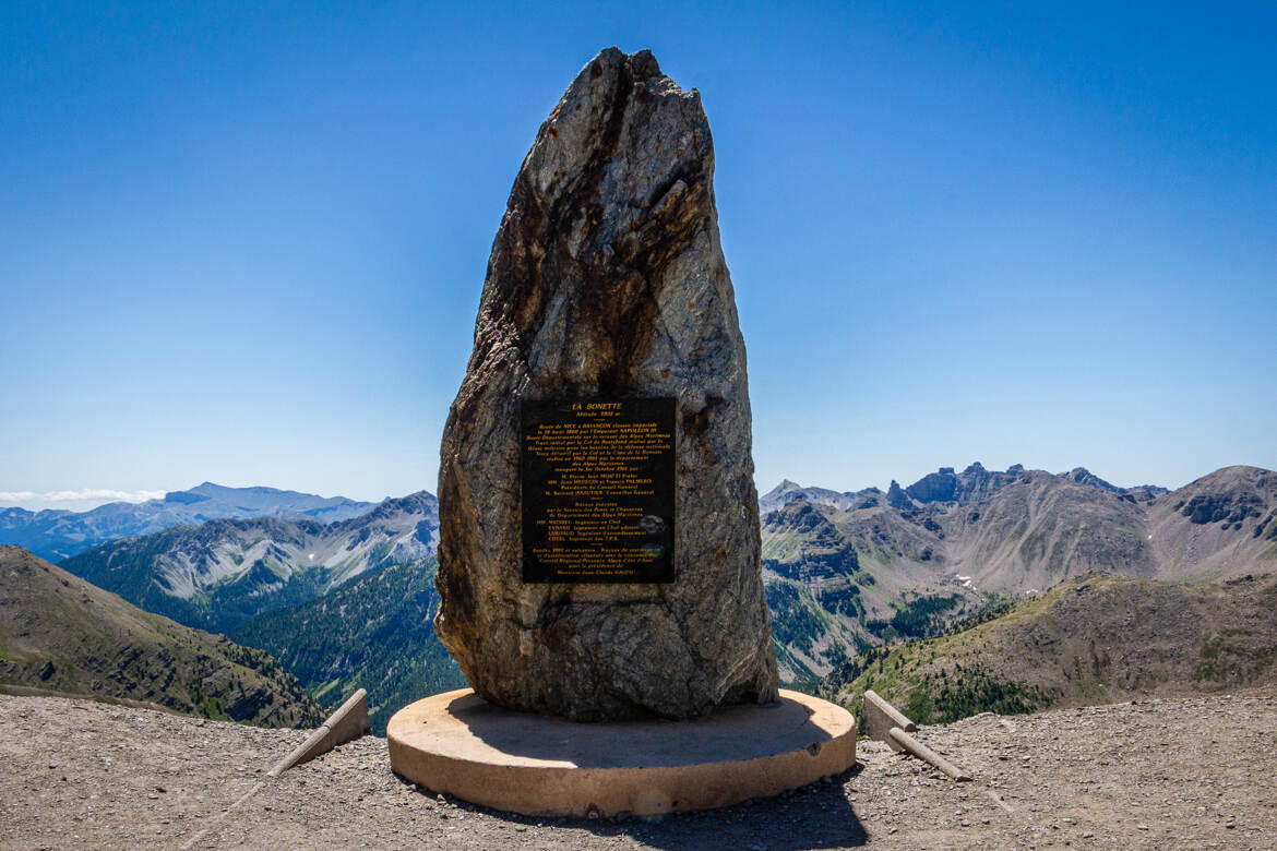 Le col de la Bonette ..........