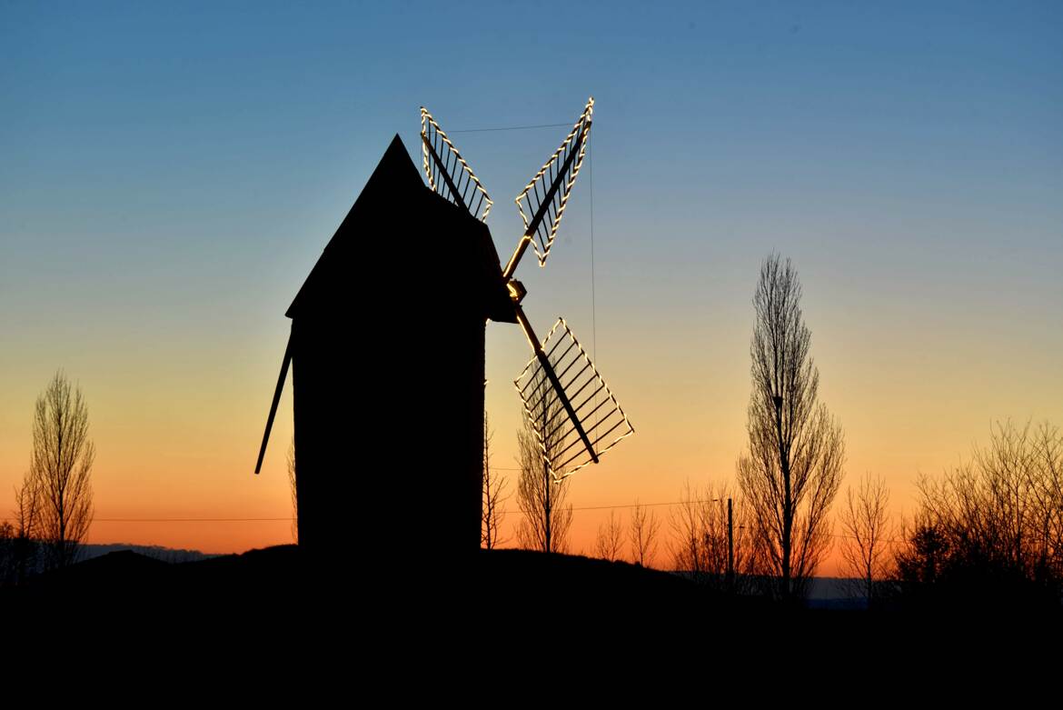 Le jour s'en va, les ailes s'illuminent !