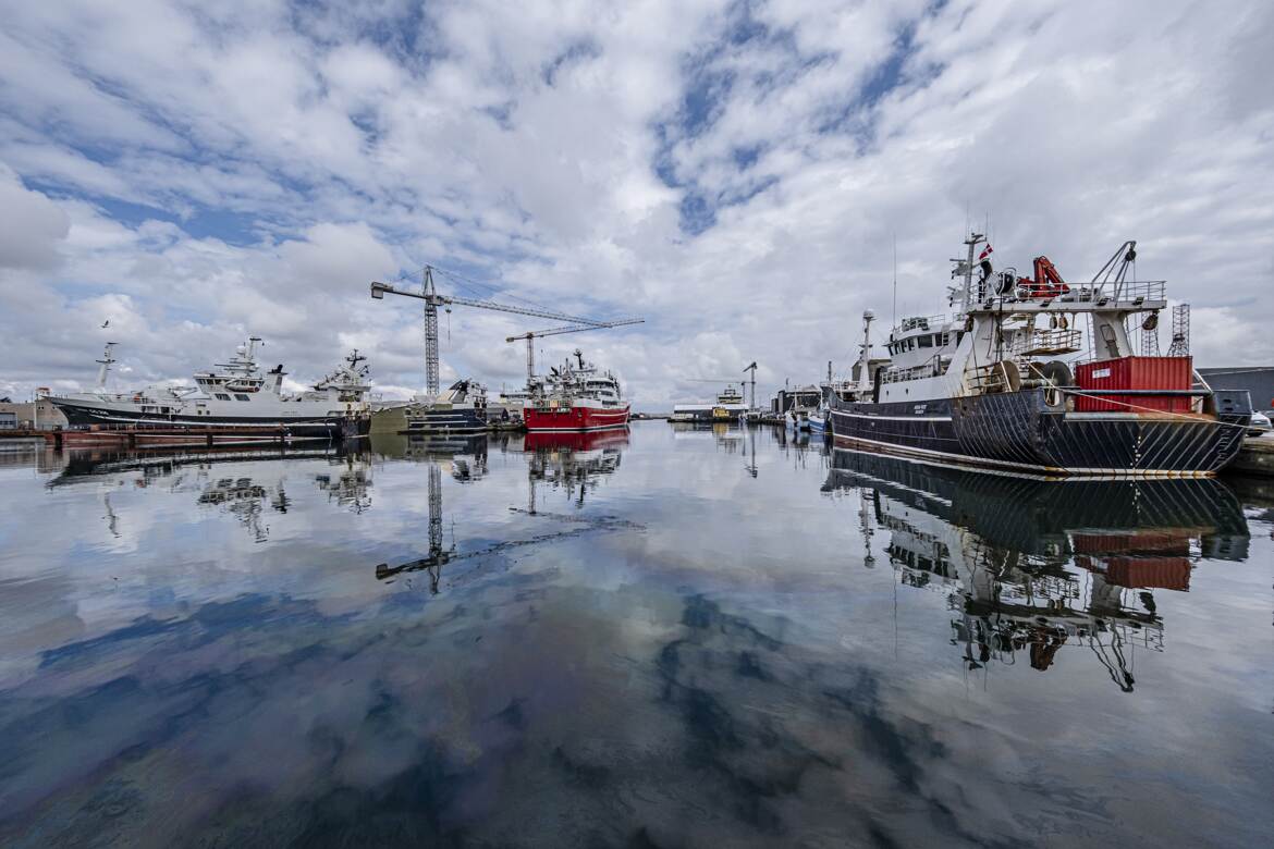 .. dans le port d'A