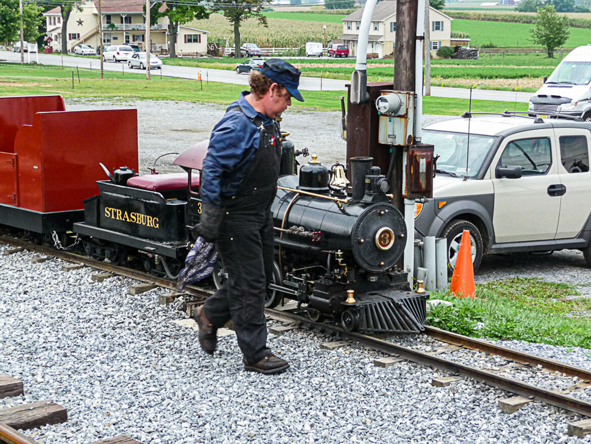 le mécano et son train