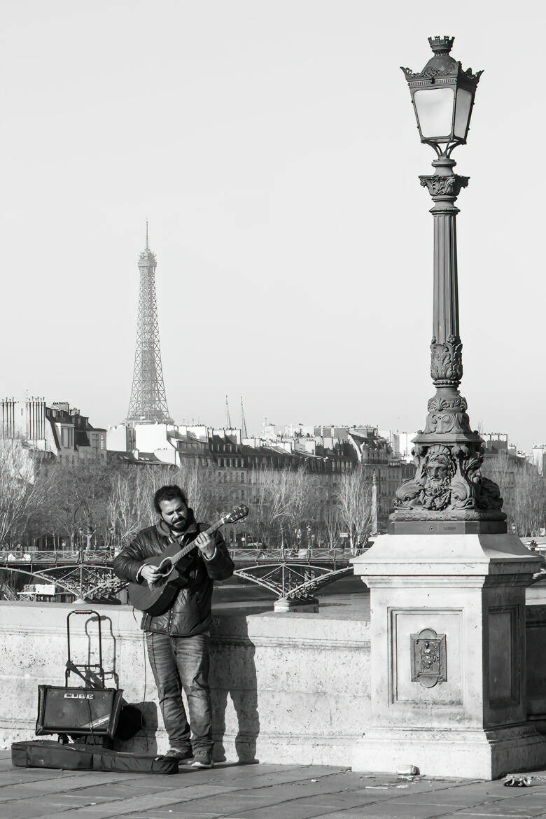 Sur les ponts de Paris