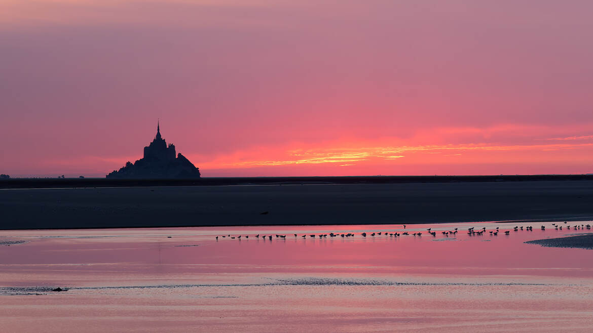 Sunset depuis la baie