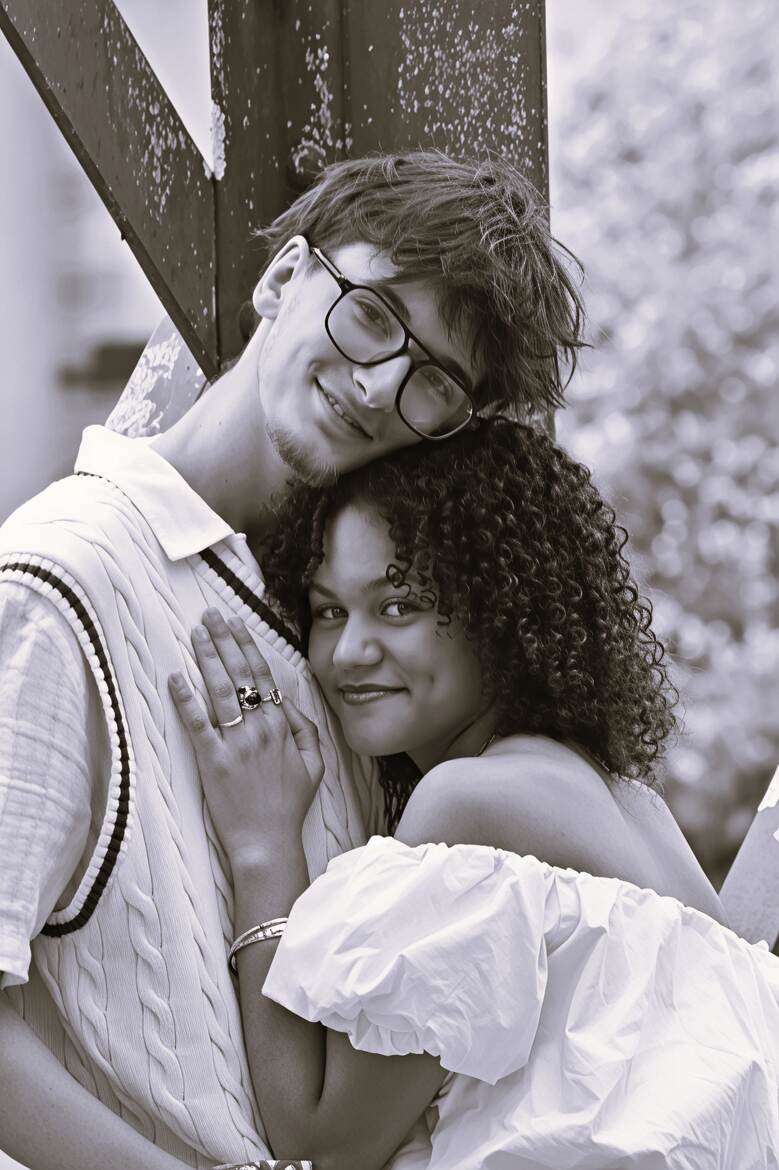 Justin & Lunna en mode Amoureux