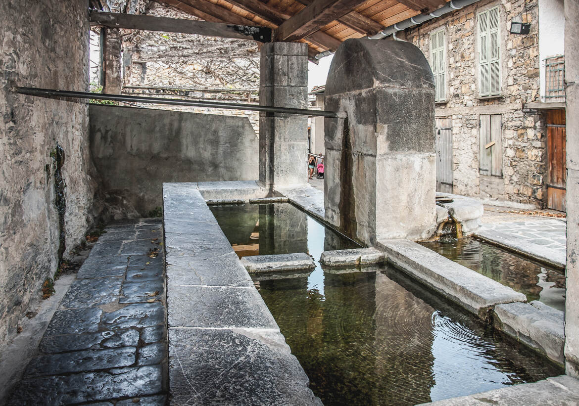 Lavoir public à Venanson 2