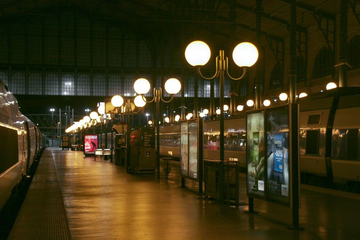 Quai de la gare du Nord