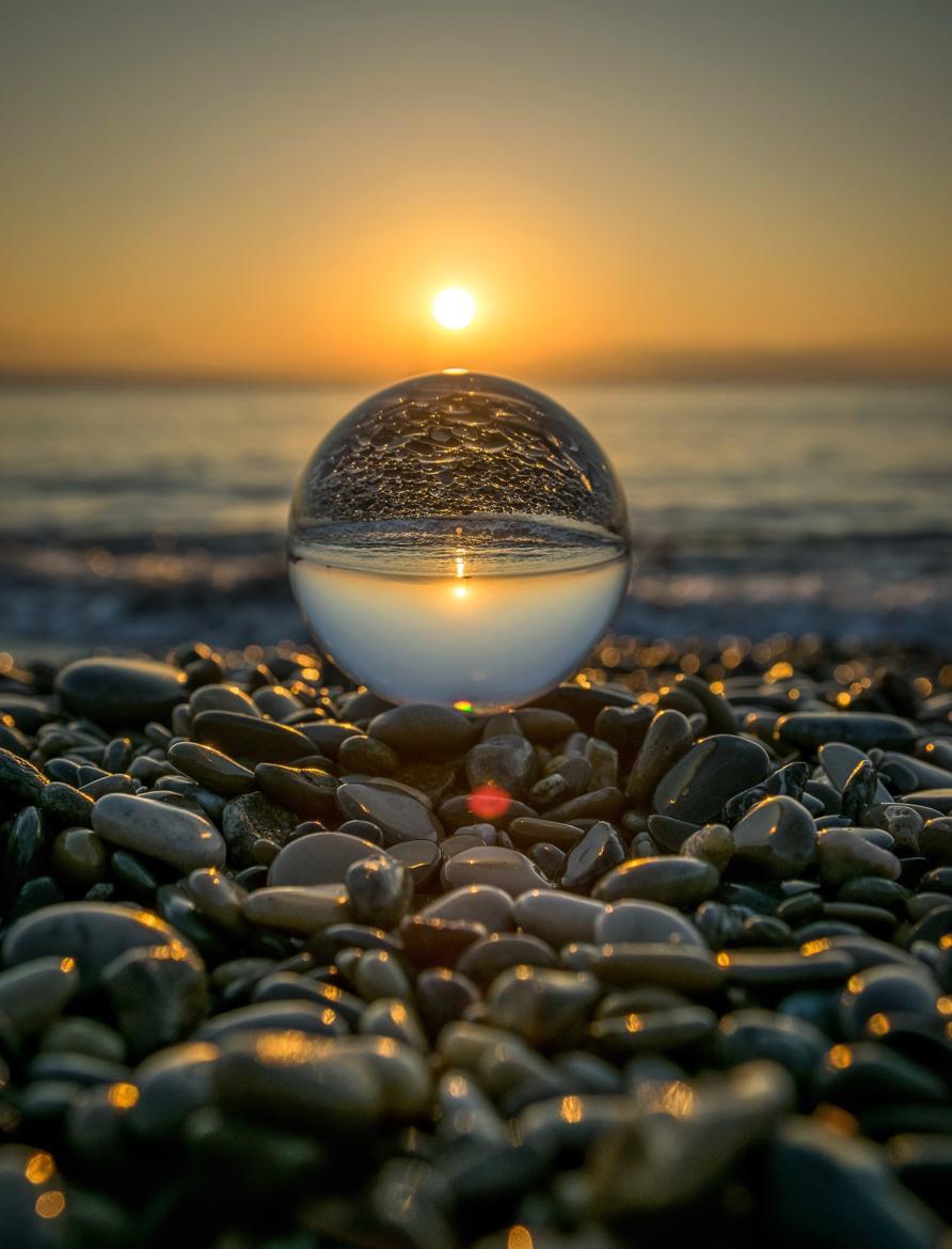 Sunset Beach Ball