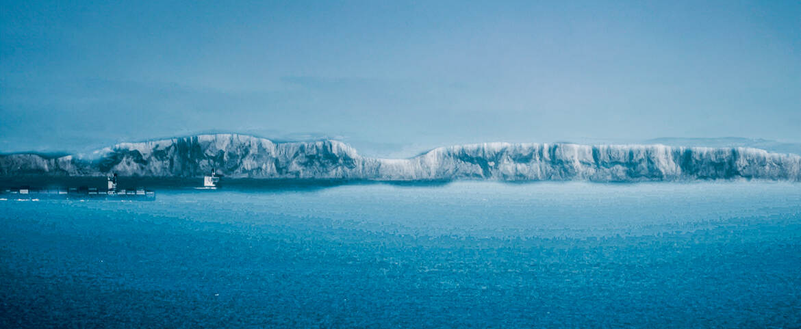 Côte Anglaise vue du Caps Blanc Nez