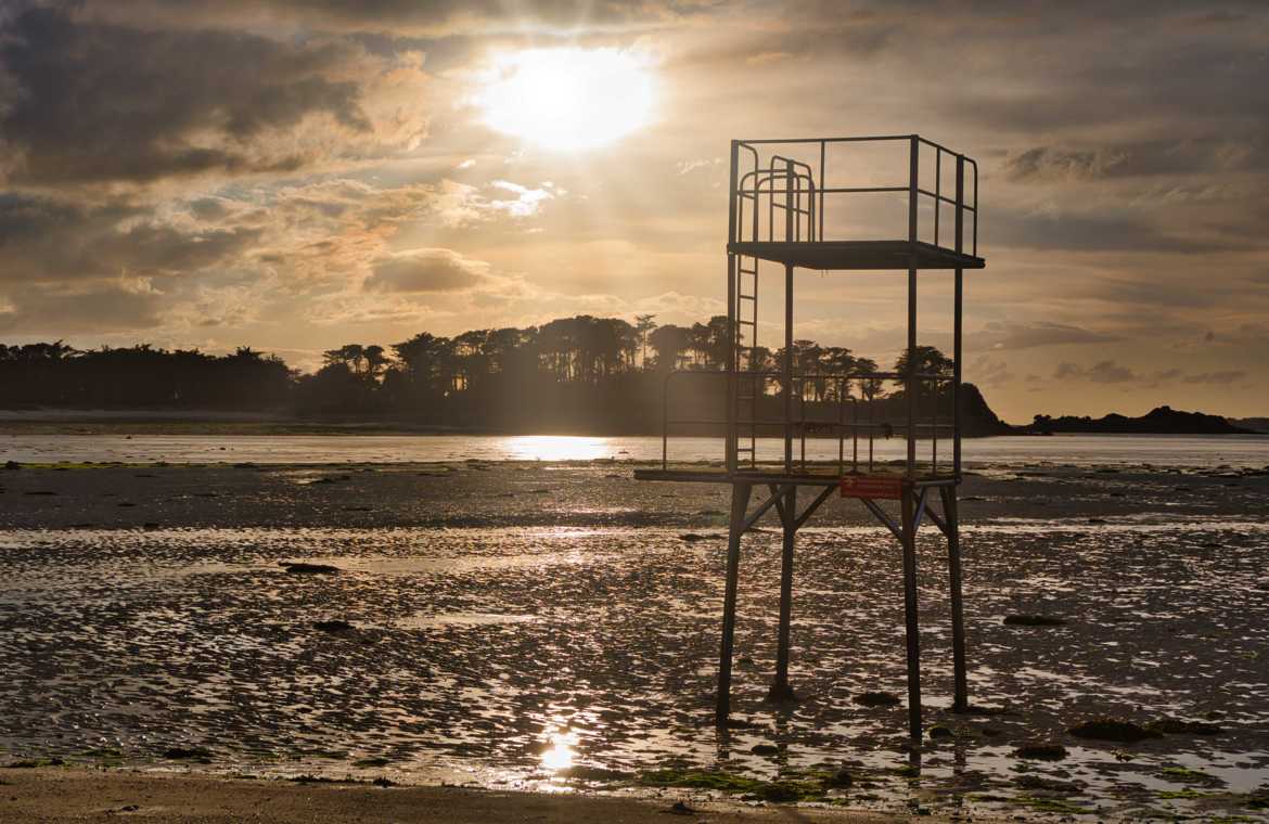 coucher sur roscoff