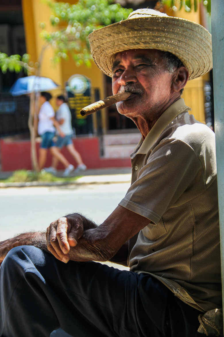 Fumeur de Havane