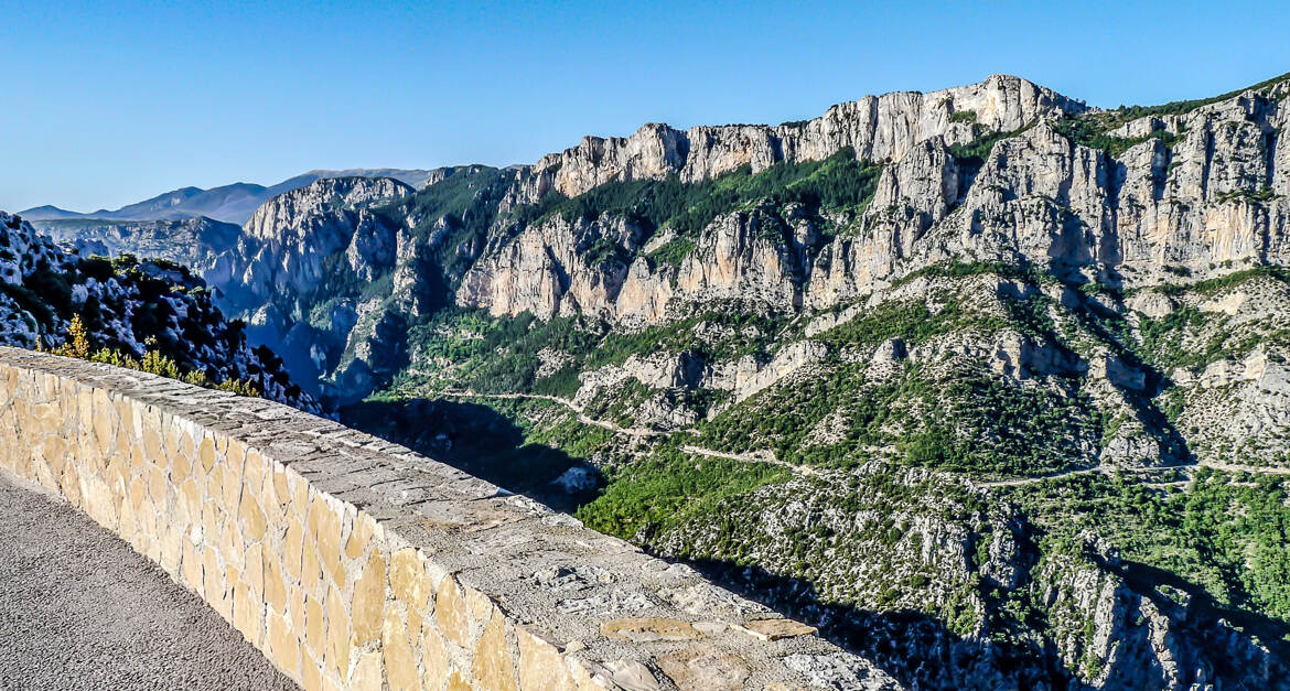 Pano sur Les Gorges du Loup
