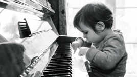 Young pianist
