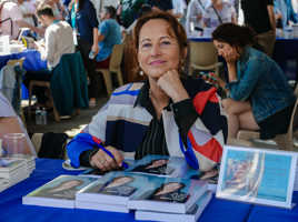 Madame Royal au Festival du Livre de Nice.
