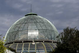 Dôme d'une serre du Palais Royal de Laeken