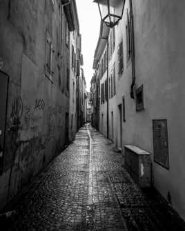 Ruelle après la pluie