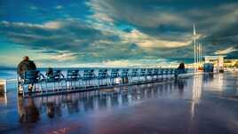 Petit matin sur la prom'...