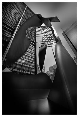 Sculpture sans tire de Picasso